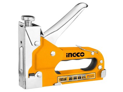 ingco hsg1405 pistole sponkovaci kovova 3v1 4 14mm u spony i hrebiky ien535005