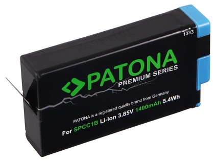 patona baterie pro digitalni kameru gopro max spcc1b 1400mah li ion premium ien429280