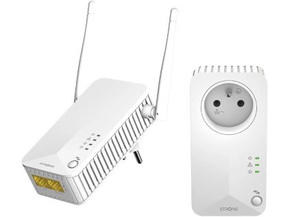 strong set 2x adapteru powerline wf 600 duo fr ien478100