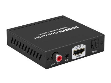 premiumcord 4k 60hz audio extractor arc hdr vystupy stereo jack spdif rca ien369881