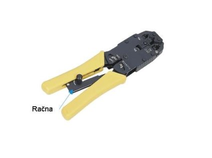NE DATACOM Konektorovací kleště PROLINE 8P+6P+4P OR račna (RJ45,12,11,10)