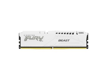 Kingston Fury Beast White DIMM DDR5 16GB 6000MHz CL36 bílá AMD EXPO