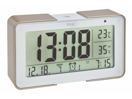 TFA rádiem řízený budík 60.2540.53 Melody