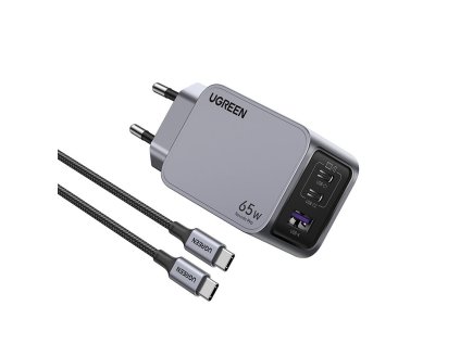 ugreen 25871 nexode pro 65w 3 port gan rychlonabijecka ien524400