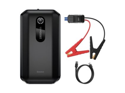 power banka baseus super energy air 10000mah se startovacimi kabely cerna ien533532