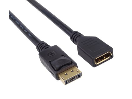PremiumCord DisplayPort prodlužovací kabel M/F 2m