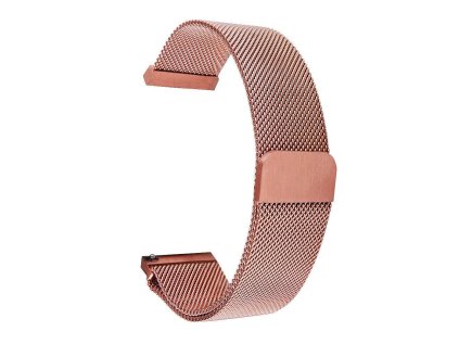 tactical loop magneticky kovovy reminek pro amazfit bip s rose gold ruzovo zlaty ien360937