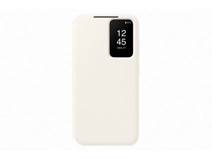 samsung flipove pouzdro smart view pro samsung galaxy s23 cream ien476323
