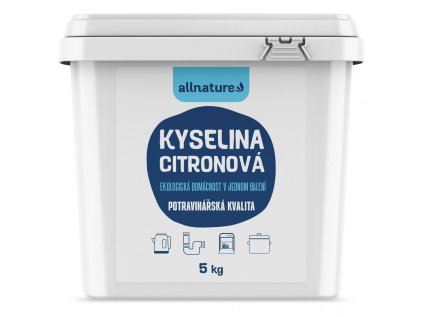 allnature kyselina citronova 5 kg ien17381