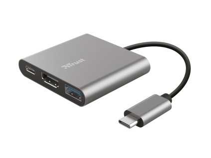 Trust Dalyx 3-in-1 Multiport USB-C adaptér
