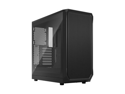 fractal design focus 2 black tg clear tint ien463149