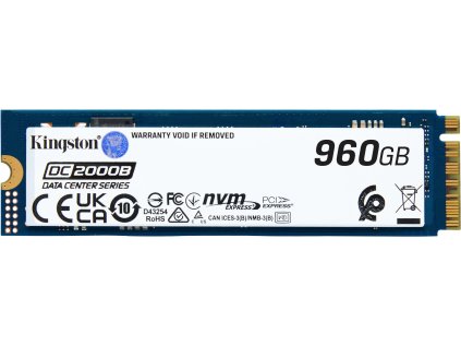kingston dc2000b ssd 960gb nvme enterprise ien527309