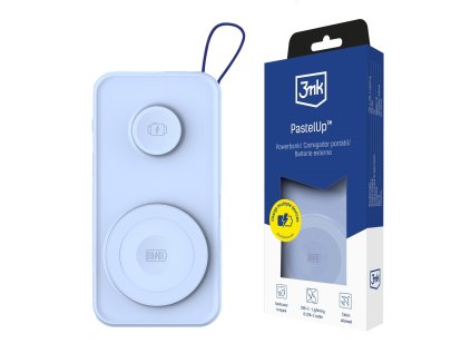 3mk pastelup powerbank 10 000mah 22 5w usb 1a1c modra ien534307