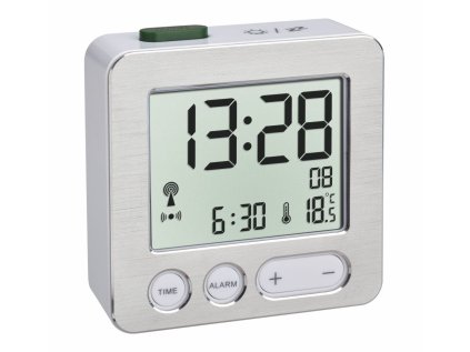 tfa 60 2545 54 digitalni budik s radiove rizenym casem stribrny ien454100