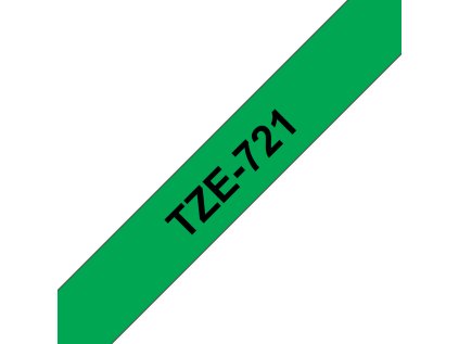 brother tze 721 zelena cerna 9mm laminovana ien57521