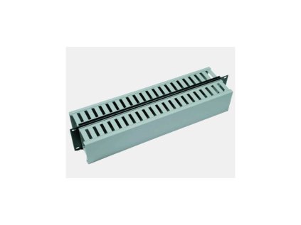 19 vyvazovaci panel 2u oboustranna plastova lista ien122730