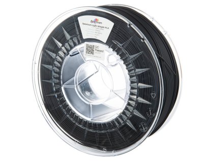 filament spectrum light weight pla 1 75mm traffic black 1kg ien537685