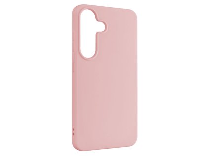 zadni pogumovany kryt fixed story pro samsung galaxy s25 ruzovy ien538051