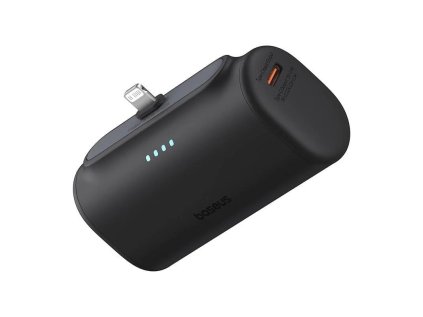 powerbanka baseus compact 5000mah 20w lightning cerna ien539874