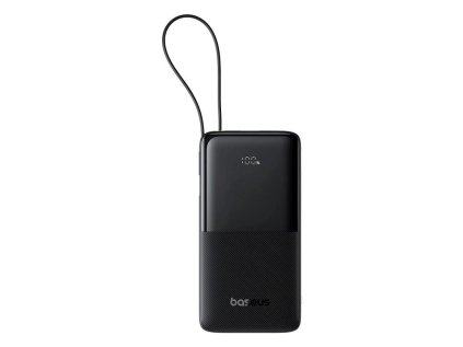 powerbanka baseus bipow 2 10000mah 20w s kabelem usb c cerna ien539872
