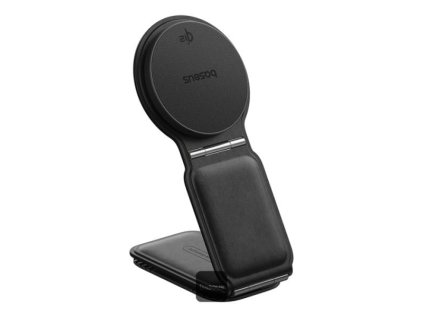 Magnetický držák do auta s bezdrátovým nabíjením Baseus PrimeTrip C02 černý