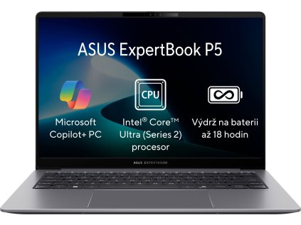 asus expertbook p5 p5405csa ultra5x misty grey zaruka 3 roky nbd ien539834