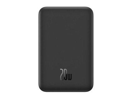 Powerbanka Baseus Mini s bezdrátovým nabíjením 5000mAh 20W USB-C černá