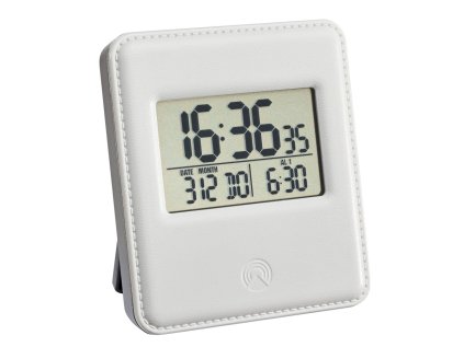 tfa 60 2534 02 digitalni budik s hodinami rizenymi dcf signalem bily ien454099