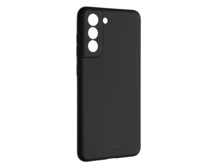 Zadní pogumovaný kryt FIXED Story pro Samsung Galaxy S21 FE, černý