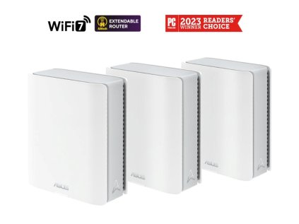 asus zenwifi bt10 3 pack wifi7 extendable router aimesh 2x wan lan 1x lan 1x 3 0 ien540769