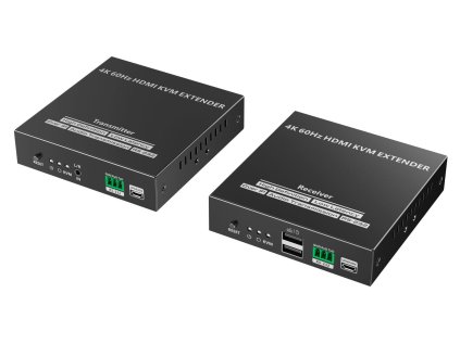 premiumcord 4k 60hz hdmi kvm extender na 120m pres lan over ip ien541187
