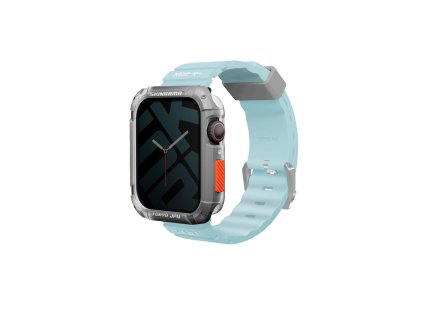 SKINARMA Shokku řemínek pro Apple Watch 45/44/42 mm, Light Blue
