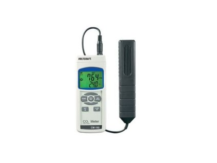 voltcraft cm 100 pristroj k mereni co2 indikace co22 a indikace teploty ien120632