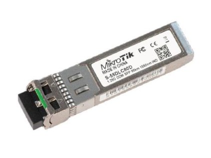 mikrotik sfp module 1 25g sm 80km 1550nm dual lc connector ddm ien303348