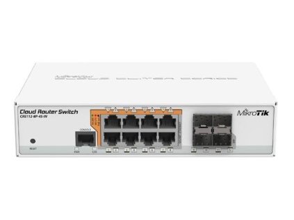 MikroTik CRS112-8P-4S-IN