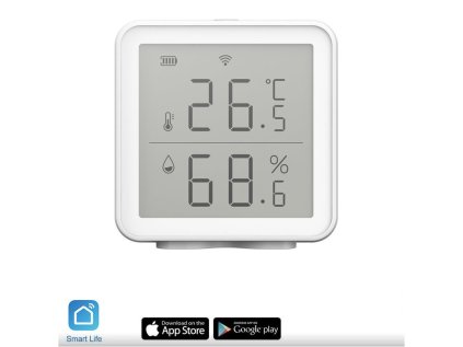 iQtech SmartLife TH01 Wi-Fi Senzor teploty a vlhkosti s displejem