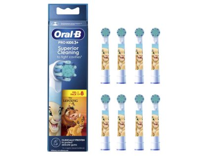 oral b eb 60 8 kids lvi kral nahradni hlavice 8 ks ien542035