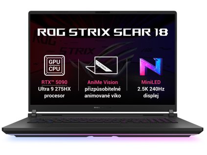 asus rog strix scar 18 g835lx nebula007x off black ien539864