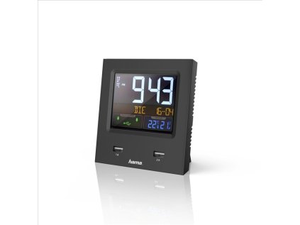 hama dual usb budik rizeny radiovym signalem 186381 ien361975