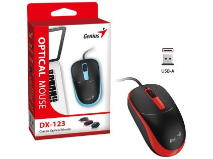 genius dx 123 sunshine red ien542642