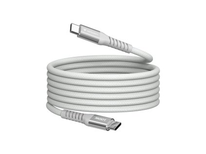 verbatim usb c c magneticky kabel sync charge 100w sedy ien543160