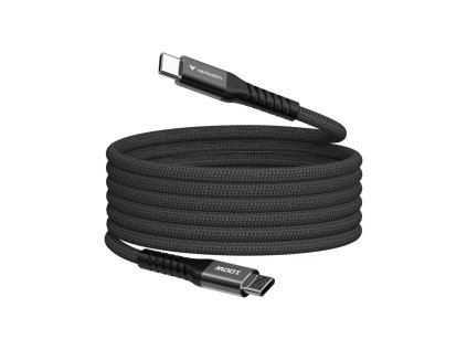 verbatim usb c c magneticky kabel sync charge 100w cerny ien543157