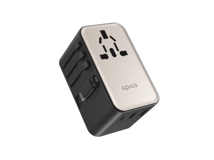 epico ultraboost eu70 70w gan univerzalni cestovni adapter titanovy ien543378