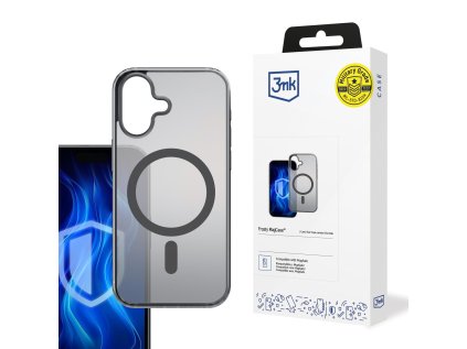 3mk frosty magcase black pro apple iphone 16 ien543097