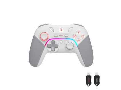 a4tech bloody gpw70 gamepad rgb dual mode 2 4g usb bily ien543535