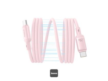 kabel baseus picogo usb c usb c 1m 240w ruzovy ien549941