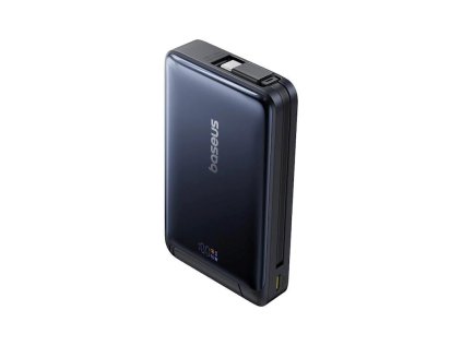 powerbanka baseus nomos qi2 10000mah 45w s kabelem usb c cerna ien549920