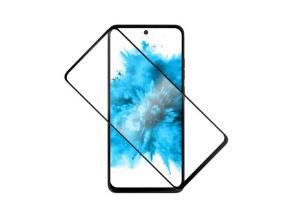 ochranne tvrzene sklo fixed full cover pro motorola moto g15 power cerne ien550146