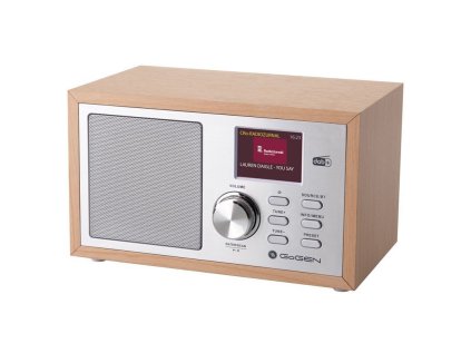 GoGEN DAB 620 BTCS, hnědý/stříbrný