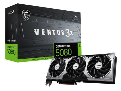 msi geforce rtx 5080 16g ventus 3x oc ien544394